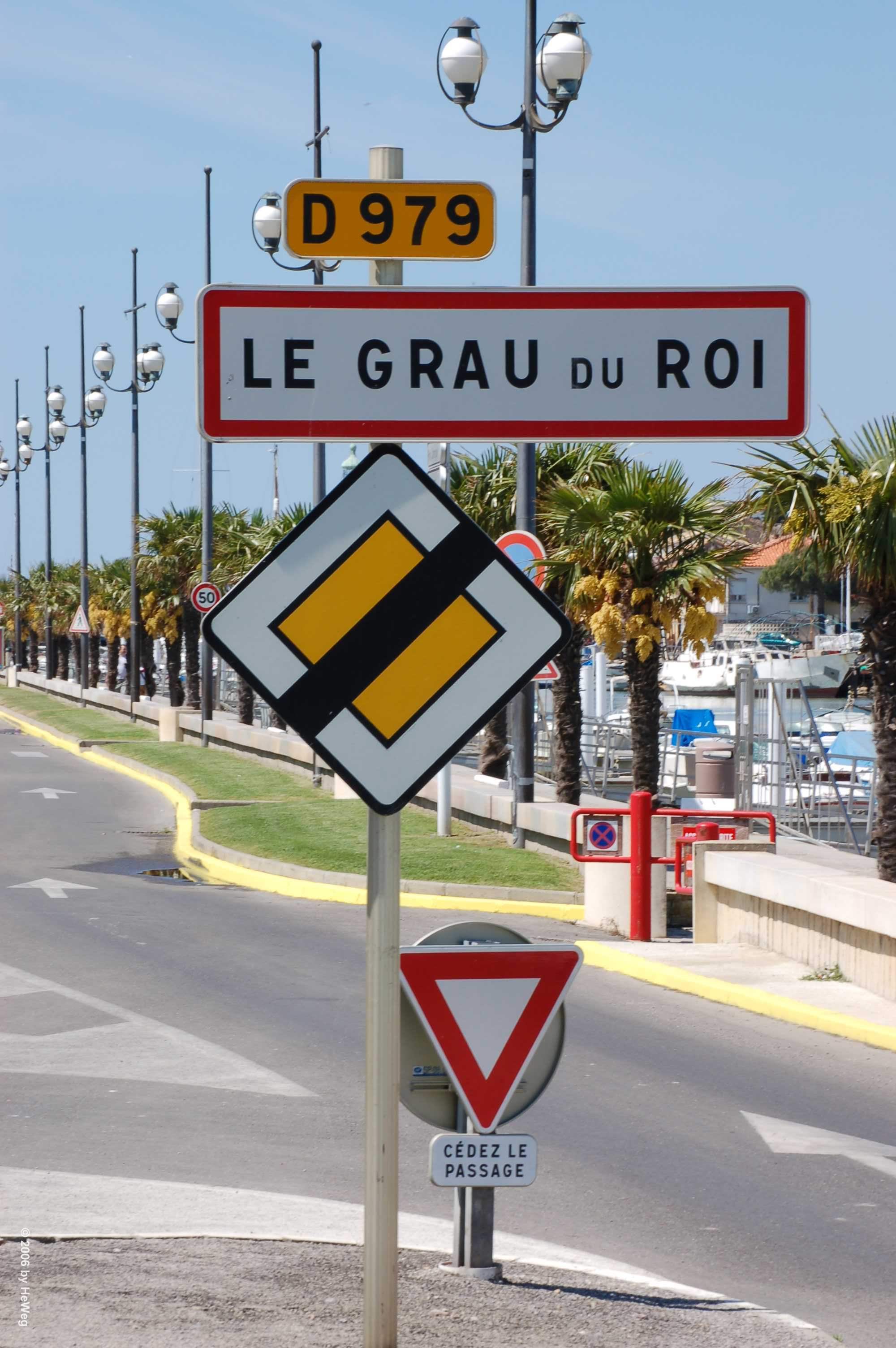 Le Grau - Ortsschild